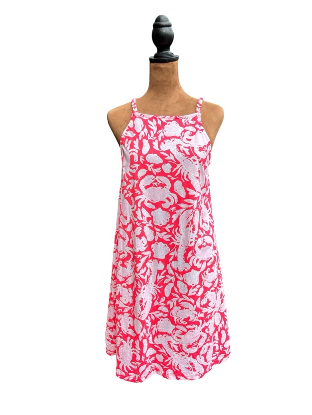 LILLY PULITZER Kyleigh Cane Coral Crab Collab Sundress Size XS NWOT - Picture 4 of 5